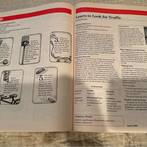 Traffic safety teachers guide- grades 4-6-AAA- new! - Picture 8 of 9